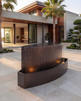 TKS Kavisli Mimari Yağmur Şelalesi Damla Waterfall Designs