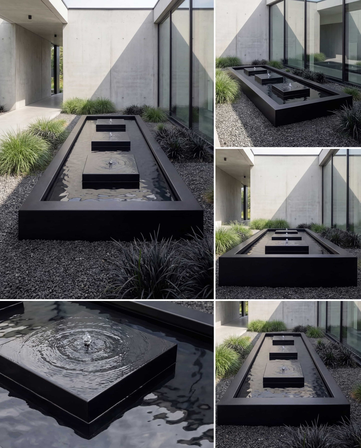 KYSB Pathway Mimari Su Yolu Şelalesi Damla Waterfall Designs