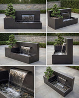 DS120 Saksılı Bahçe Şelalesi Damla Waterfall Designs
