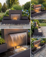 DS200 Mimari Simetrik Şelale Damla Waterfall Designs