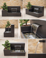 DS120 Saksılı Bahçe Şelalesi Damla Waterfall Designs
