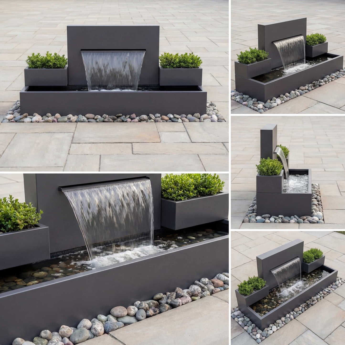DS200 Mimari Simetrik Şelale Damla Waterfall Designs