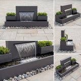 DS200 Mimari Simetrik Şelale Damla Waterfall Designs