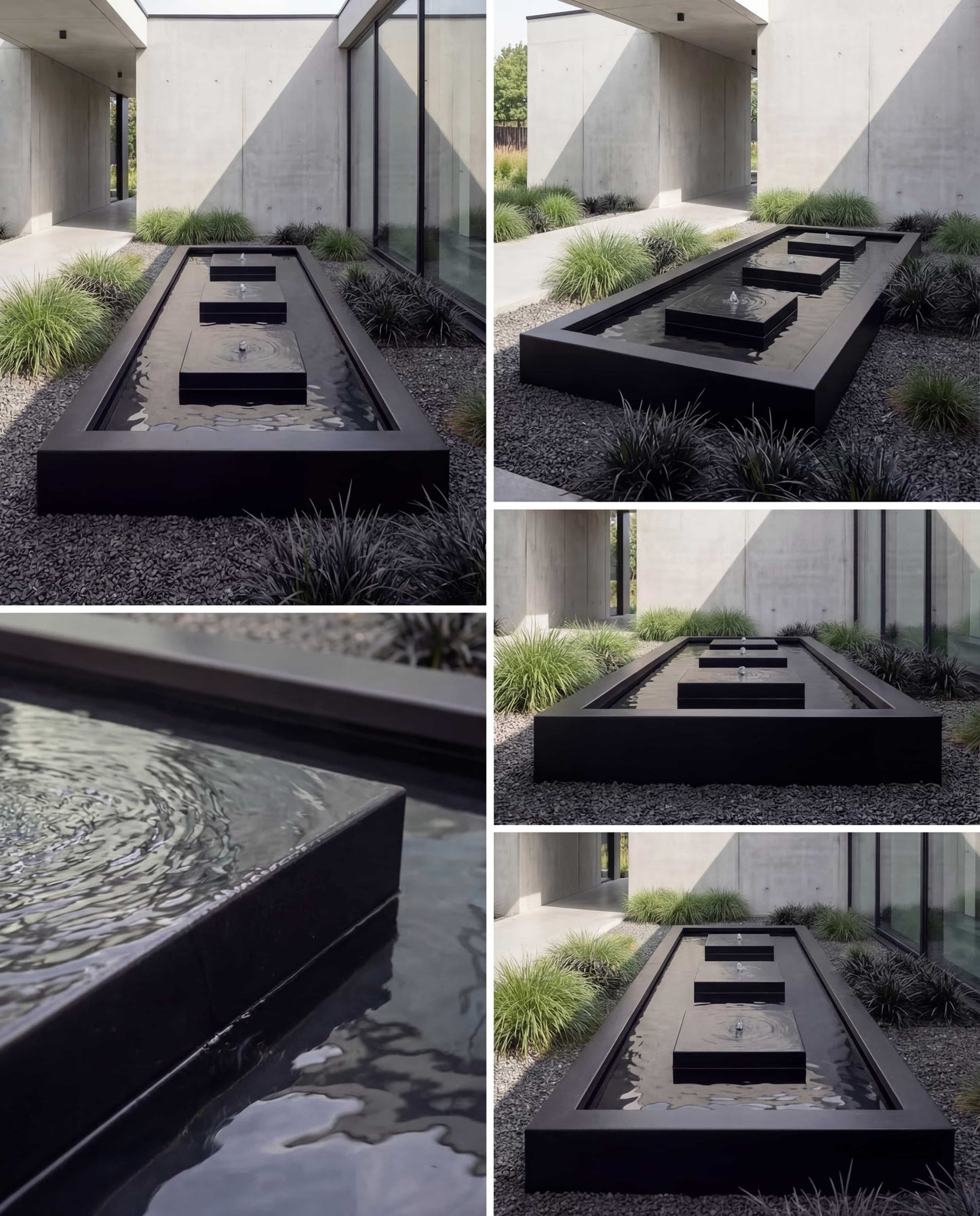 KYSB Pathway Mimari Su Yolu Şelalesi Damla Waterfall Designs