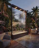 SPS-T Kristal Mimari Su Duvarı Serisi Damla Waterfall Designs